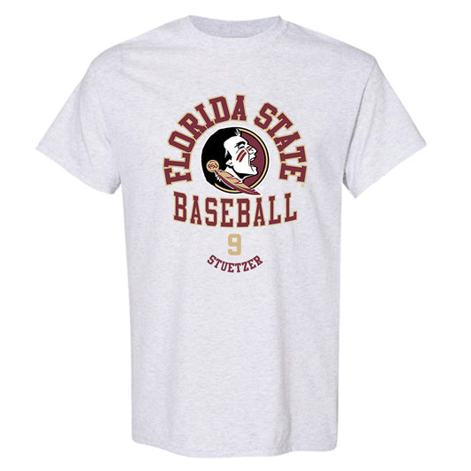 FSU - NCAA Baseball : John Stuetzer - Classic Fashion Shersey T-Shirt-0