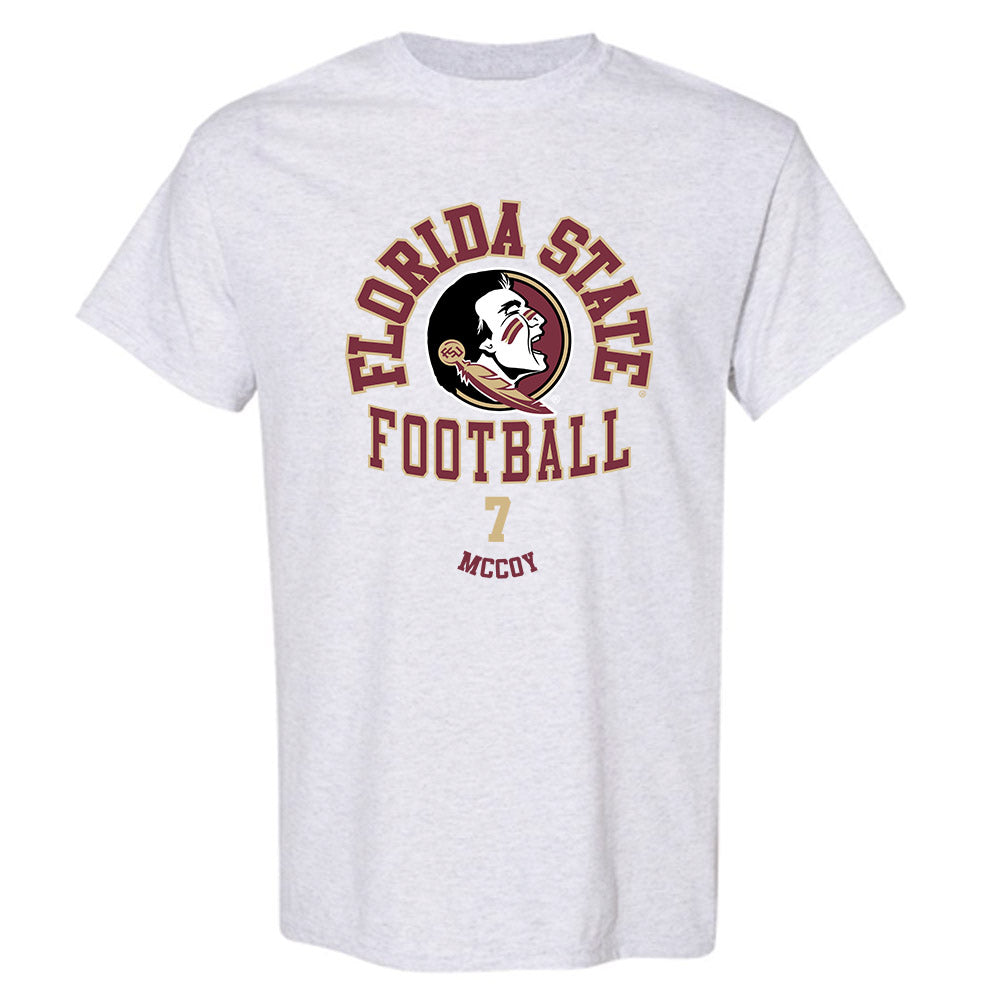 FSU - NCAA Football : LaWayne McCoy - Classic Fashion Shersey T-Shirt-0