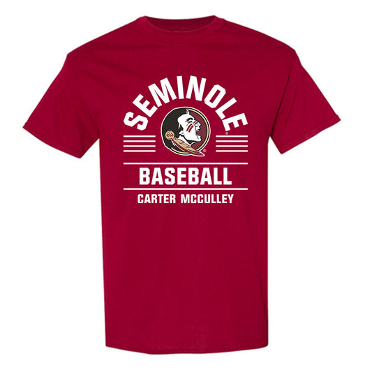 FSU - NCAA Baseball : Carter McCulley - Classic Fashion Shersey T-Shirt