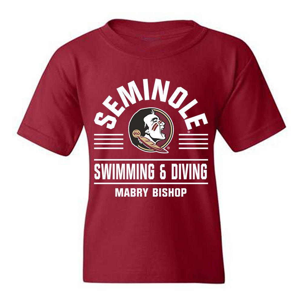 FSU - NCAA Women's Swimming & Diving : Mabry Bishop - Classic Fashion Shersey Youth T-Shirt-0