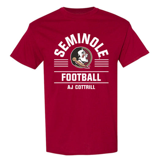 FSU - NCAA Football : AJ Cottrill - Classic Fashion Shersey T-Shirt-0