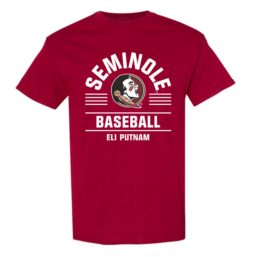 FSU - NCAA Baseball : Eli Putnam - Classic Fashion Shersey T-Shirt-0