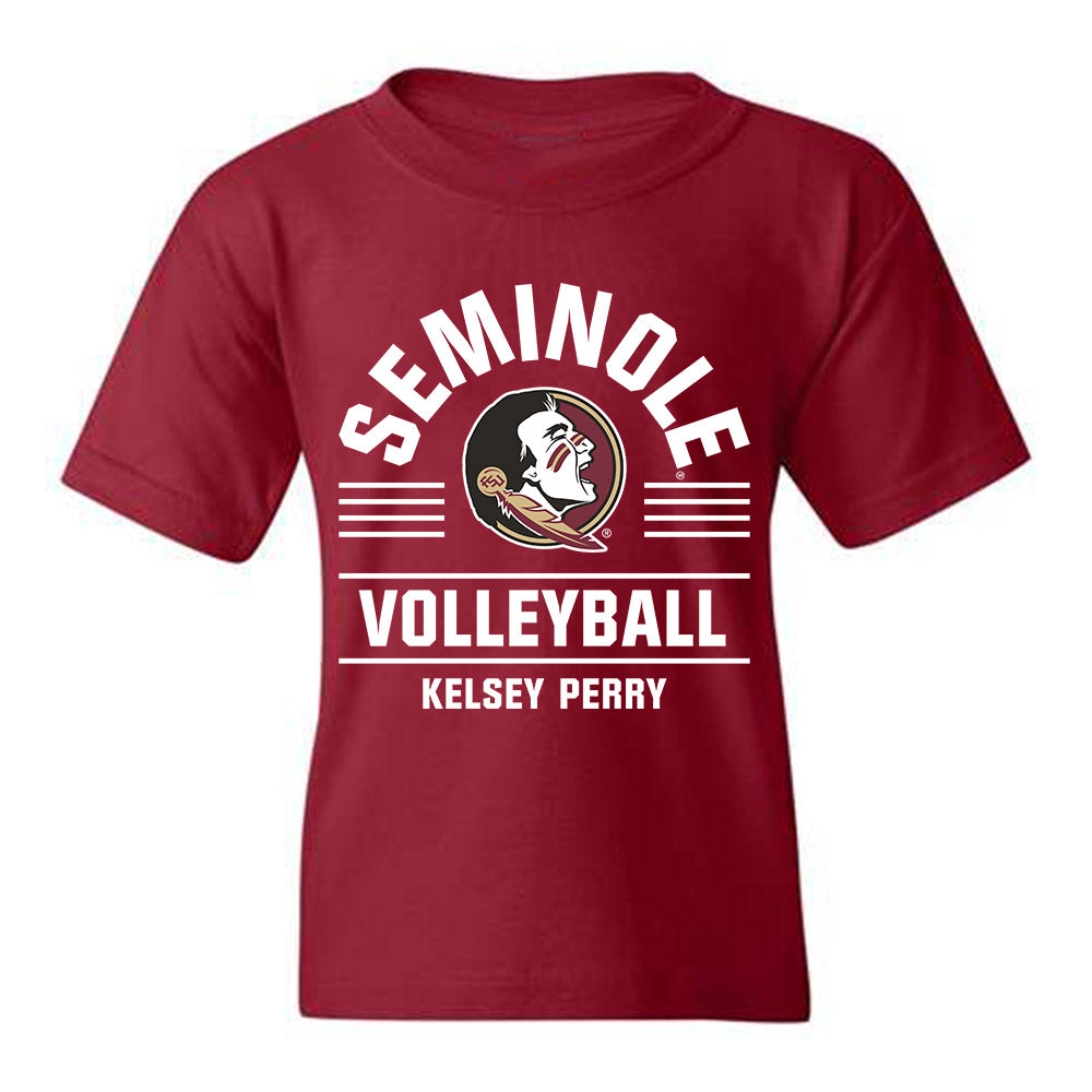 FSU - NCAA Women's Volleyball : Kelsey Perry - Youth T-Shirt Classic Fashion Shersey