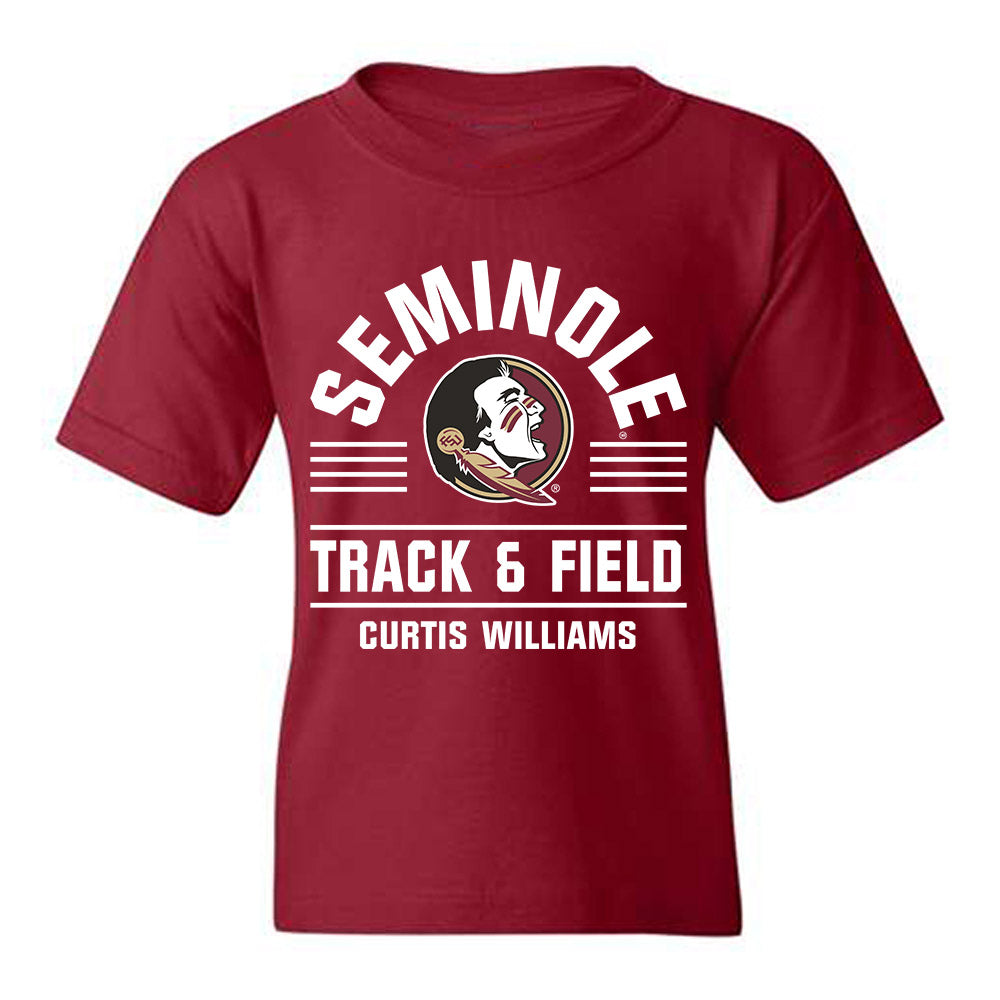 FSU - NCAA Men's Track & Field : Curtis Williams - Classic Fashion Shersey Youth T-Shirt-0