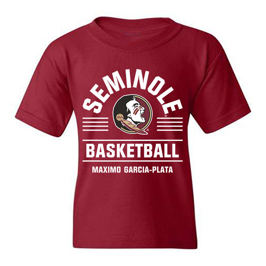 FSU - NCAA Men's Basketball : Maximo Garcia-Plata - Classic Fashion Shersey Youth T-Shirt-0