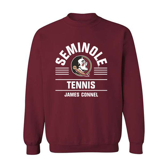 FSU - NCAA Men's Tennis : James Connel - Classic Fashion Shersey Crewneck Sweatshirt