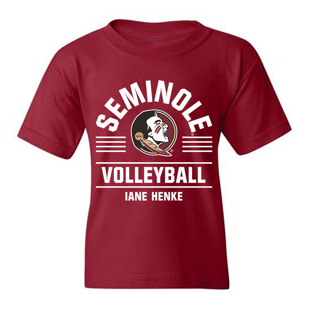 FSU - NCAA Women's Volleyball : Iane Henke - Classic Fashion Shersey Youth T-Shirt
