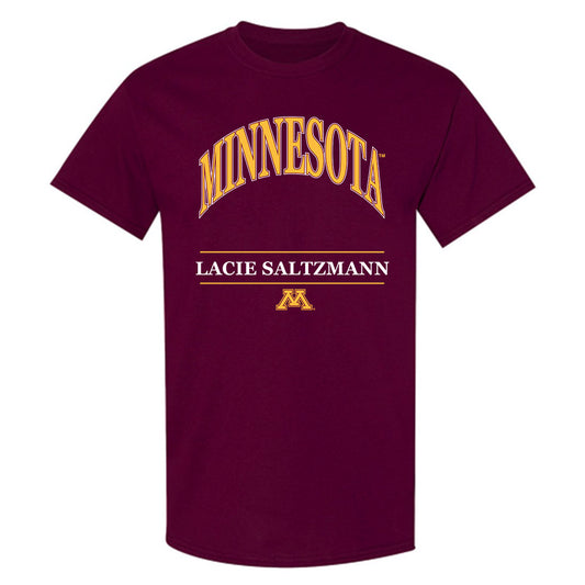 Minnesota - NCAA Women's Gymnastics : Lacie Saltzmann - Classic Fashion Shersey T-Shirt-0