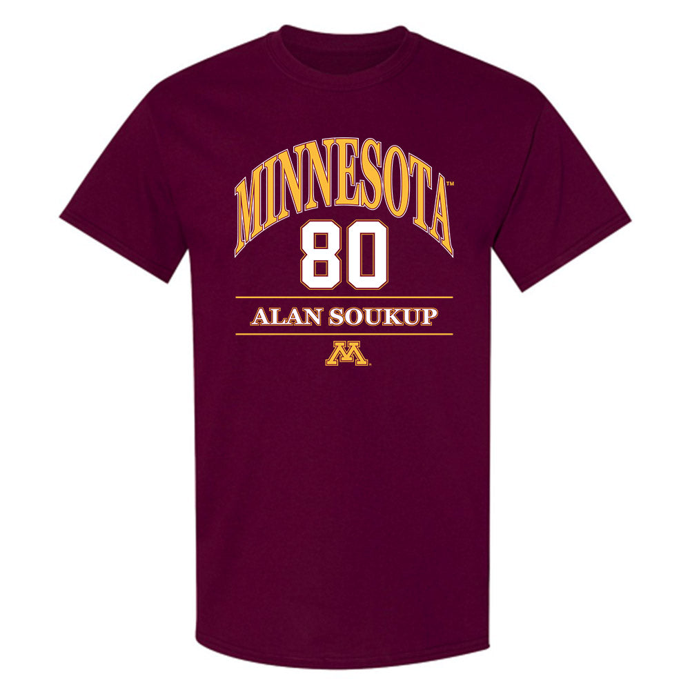 Minnesota - NCAA Football : Alan Soukup - Classic Fashion Shersey T-Shirt-0