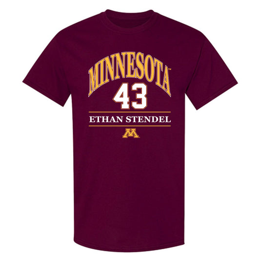Minnesota - NCAA Football : Ethan Stendel - Classic Fashion Shersey T-Shirt-0