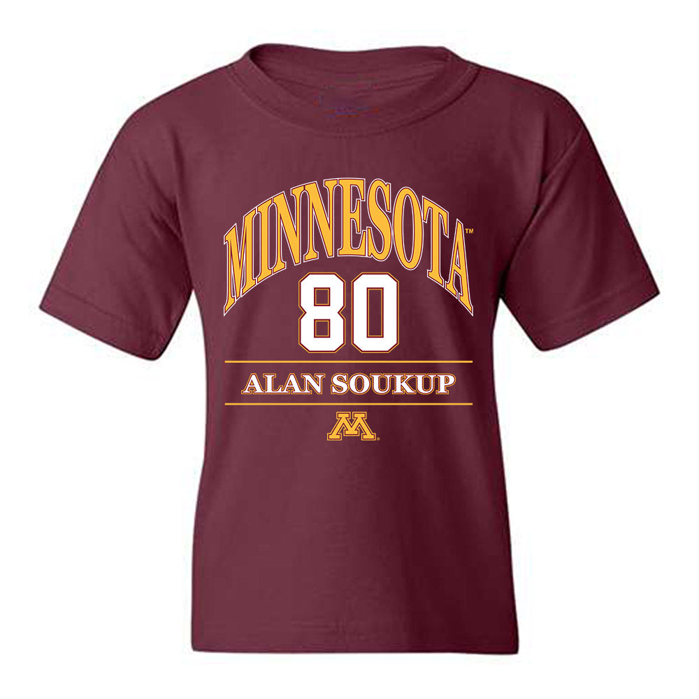 Minnesota - NCAA Football : Alan Soukup - Classic Fashion Shersey Youth T-Shirt-0