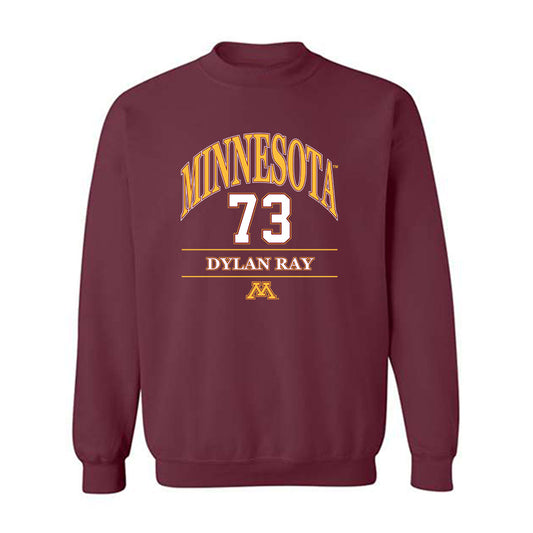 Minnesota - NCAA Football : Dylan Ray - Classic Fashion Shersey Crewneck Sweatshirt-0