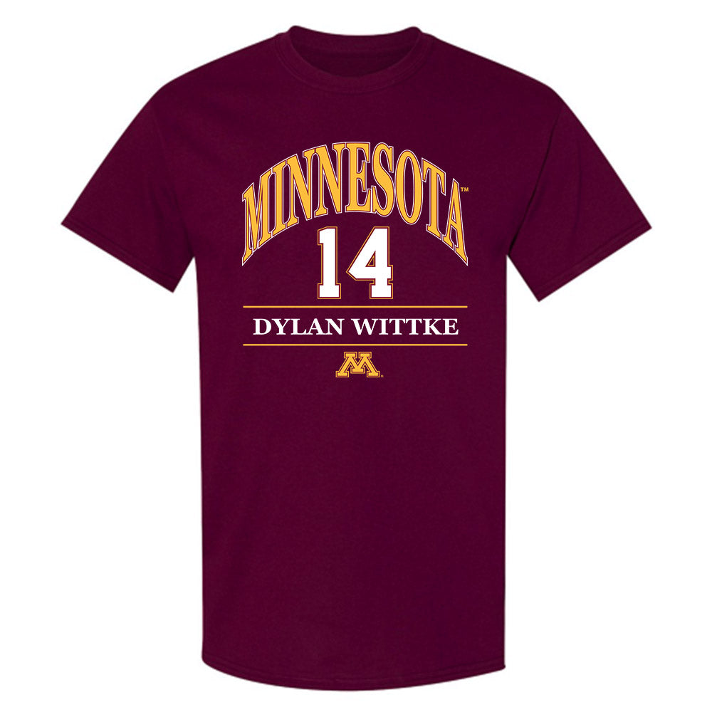 Minnesota - NCAA Football : Dylan Wittke - Classic Fashion Shersey T-Shirt-0