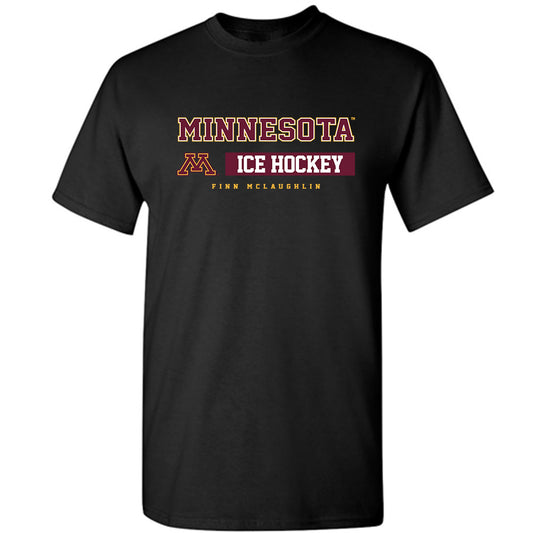 Minnesota - NCAA Men's Ice Hockey : Finn McLaughlin - Classic Fashion Shersey T-Shirt-0