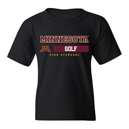Minnesota - NCAA Men's Golf : Ryan Stendahl - Classic Fashion Shersey Youth T-Shirt-0