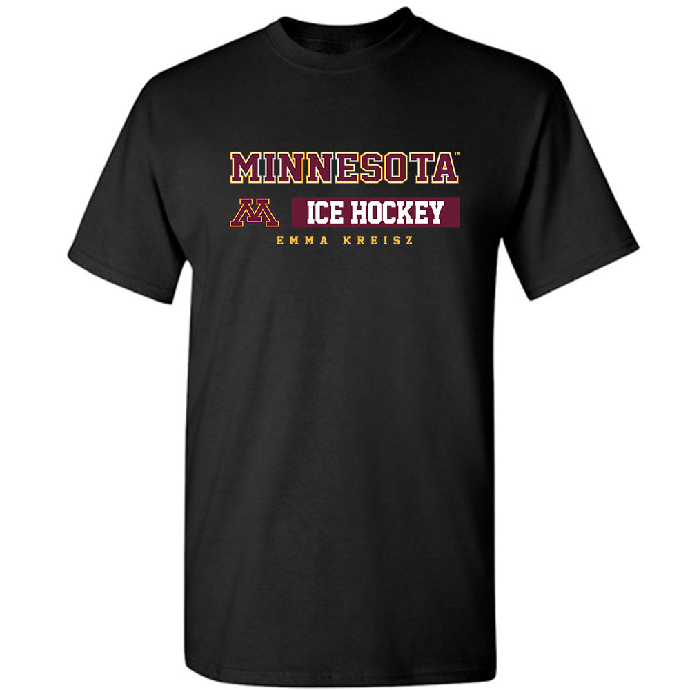 Minnesota - NCAA Women's Ice Hockey : Emma Kreisz - Classic Fashion Shersey T-Shirt-0
