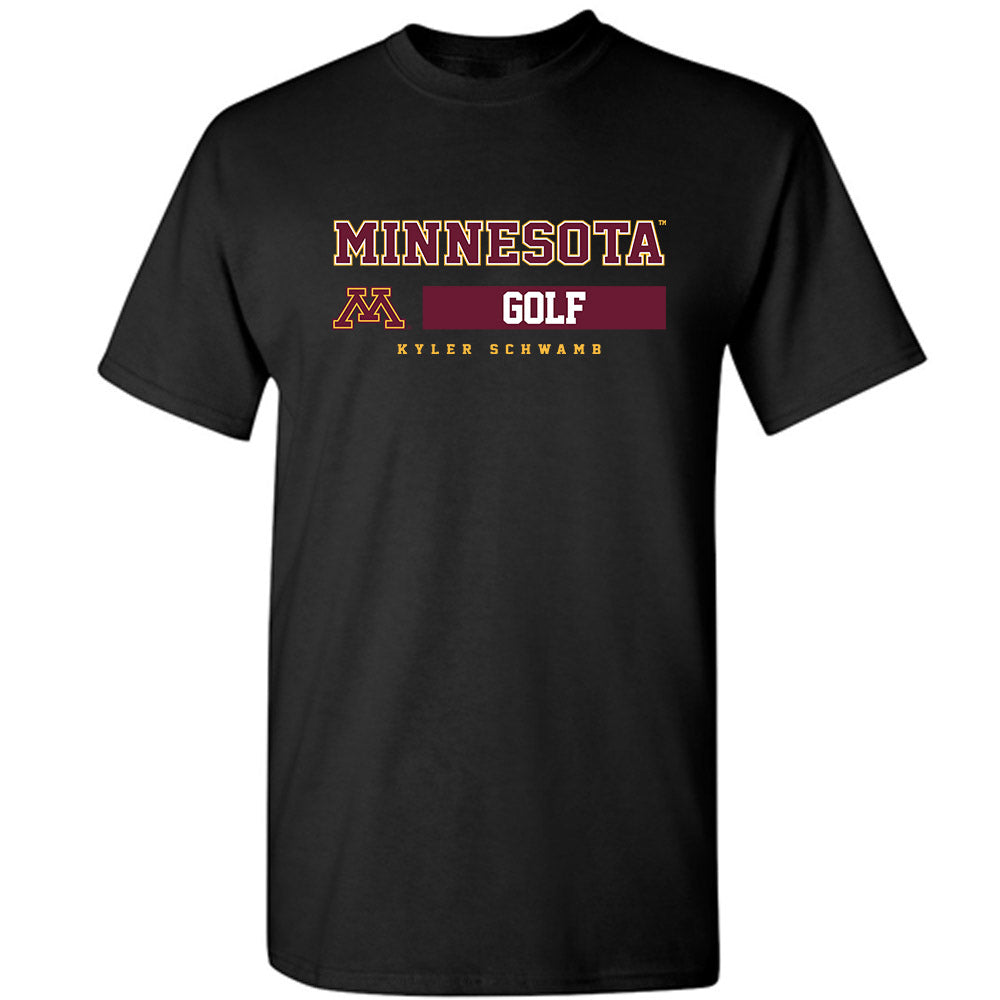 Minnesota - NCAA Men's Golf : Kyler Schwamb - Classic Fashion Shersey T-Shirt-0