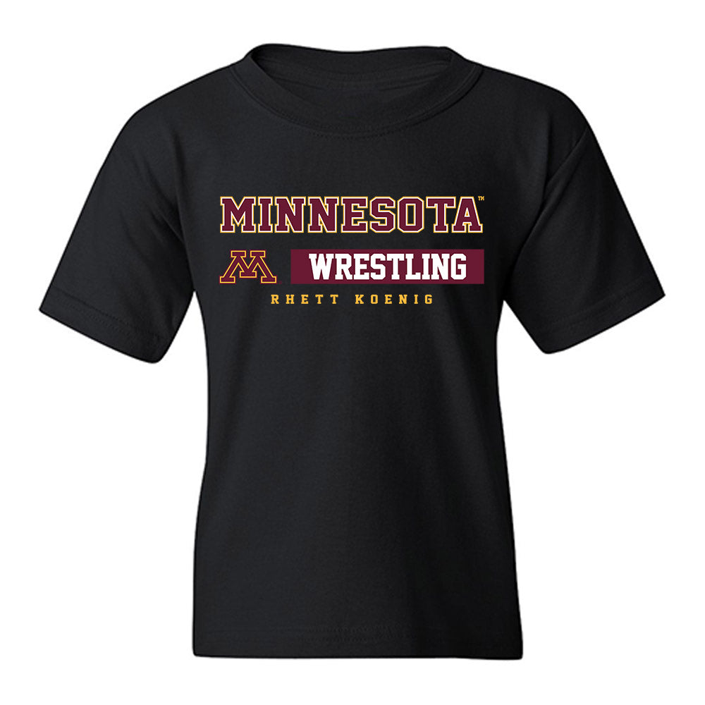 Minnesota - NCAA Wrestling : Rhett Koenig - Classic Fashion Shersey Youth T-Shirt-0