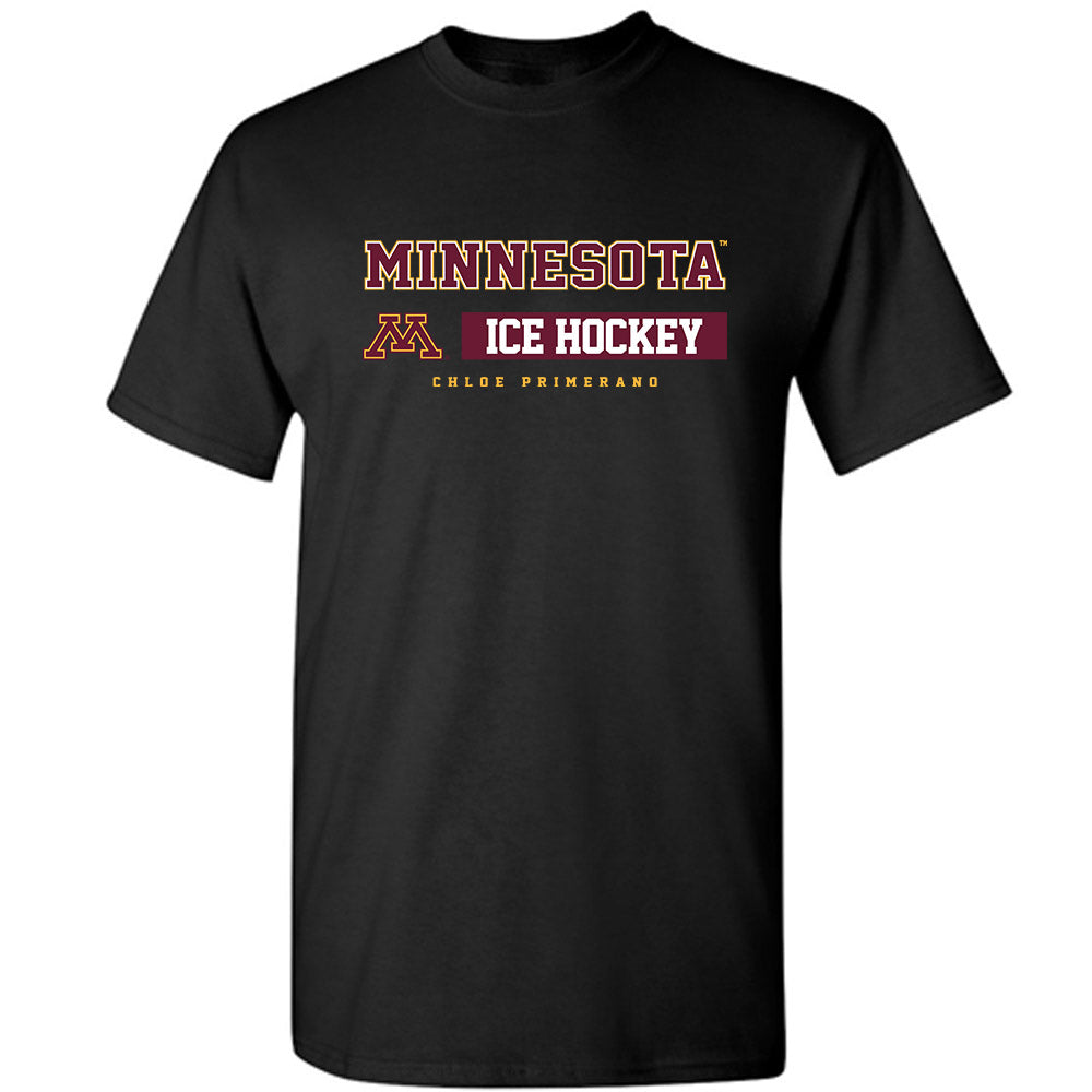 Minnesota - NCAA Women's Ice Hockey : Chloe Primerano - Classic Fashion Shersey T-Shirt-0