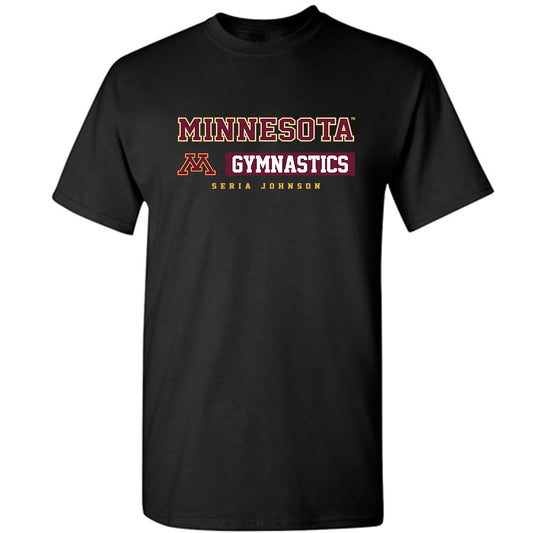 Minnesota - NCAA Women's Gymnastics : Seria Johnson - Classic Fashion Shersey T-Shirt-0