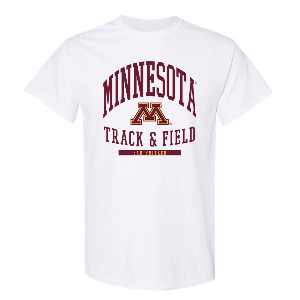 Minnesota - NCAA Men's Track & Field : Sam Snitker - Classic Fashion Shersey T-Shirt-0