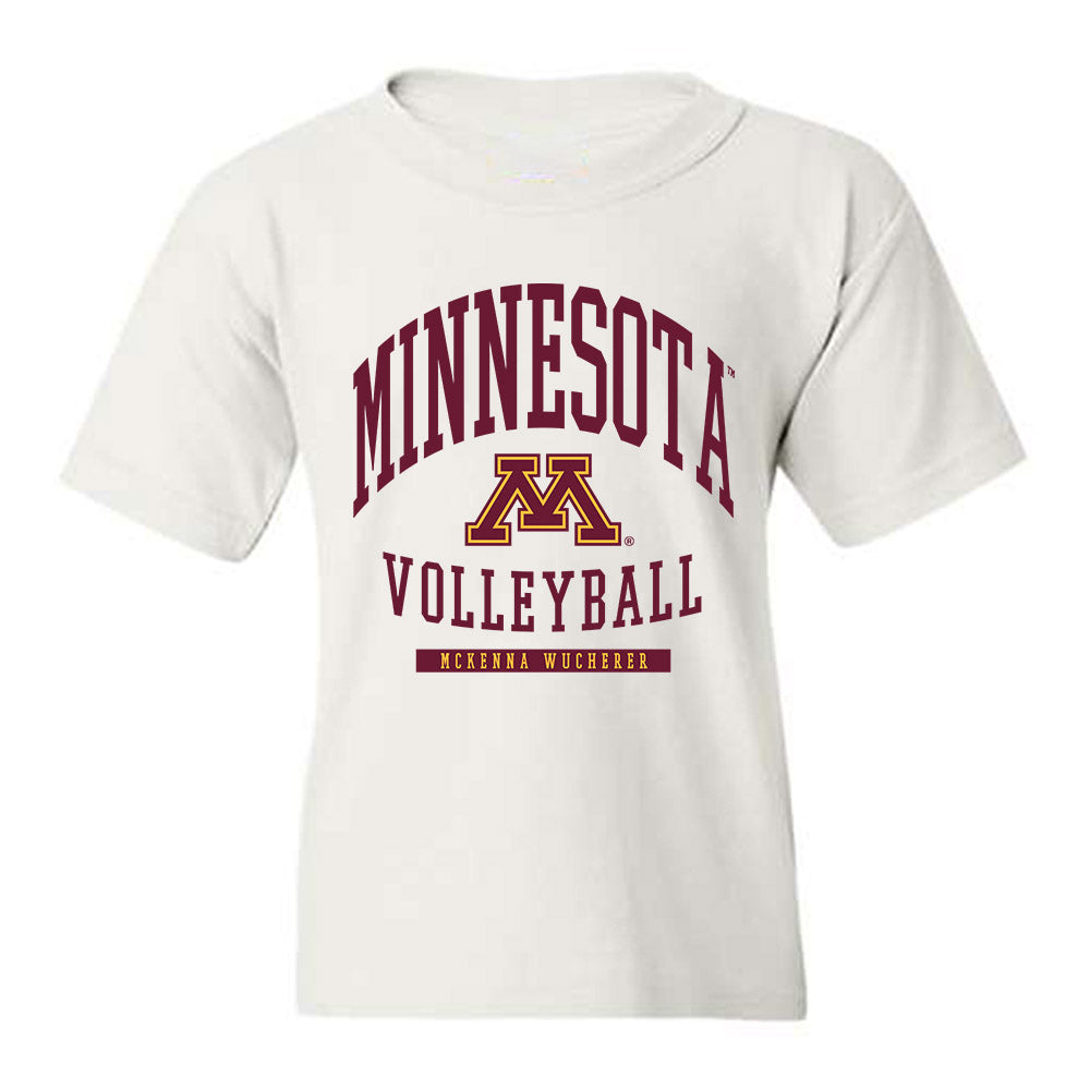 Minnesota - NCAA Women's Volleyball : Mckenna Wucherer - Classic Fashion Shersey Youth T-Shirt-0