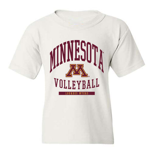 Minnesota - NCAA Women's Volleyball : Lourdes Myers - Classic Fashion Shersey Youth T-Shirt-0