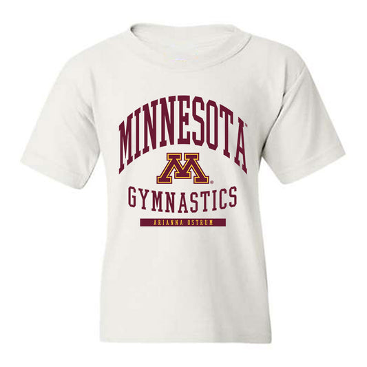 Minnesota - NCAA Women's Gymnastics : Arianna Ostrum - Classic Fashion Shersey Youth T-Shirt-0