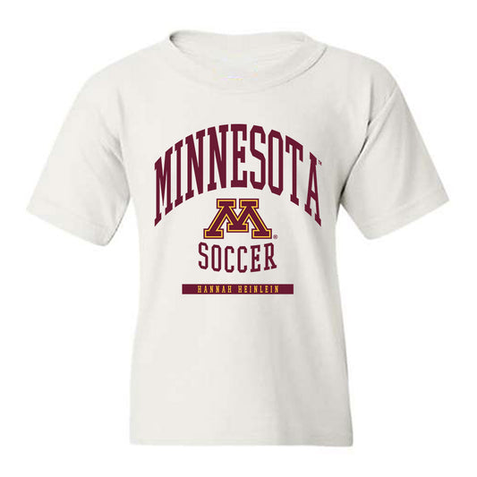Minnesota - NCAA Women's Soccer : Hannah Heinlein - Classic Fashion Shersey Youth T-Shirt-0