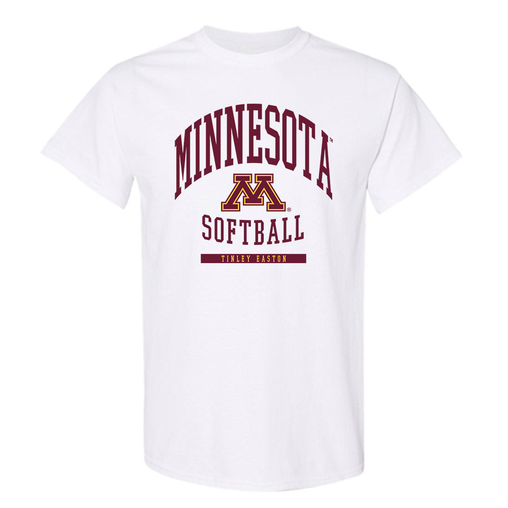 Minnesota - NCAA Softball : Tinley Easton - Classic Fashion Shersey T-Shirt-0