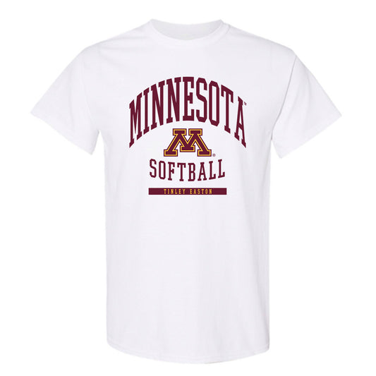 Minnesota - NCAA Softball : Tinley Easton - Classic Fashion Shersey T-Shirt-0