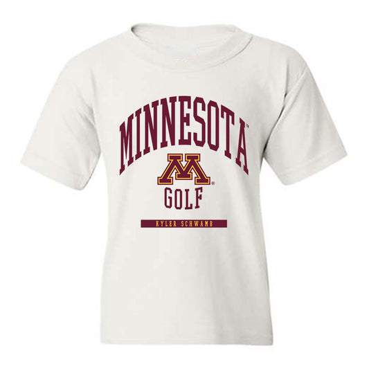 Minnesota - NCAA Men's Golf : Kyler Schwamb - Classic Fashion Shersey Youth T-Shirt-0
