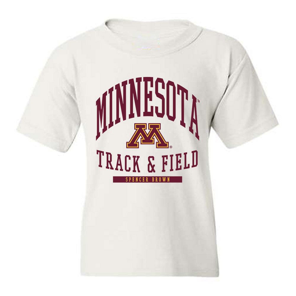 Minnesota - NCAA Men's Track & Field : Spencer Brown - Classic Fashion Shersey Youth T-Shirt-0