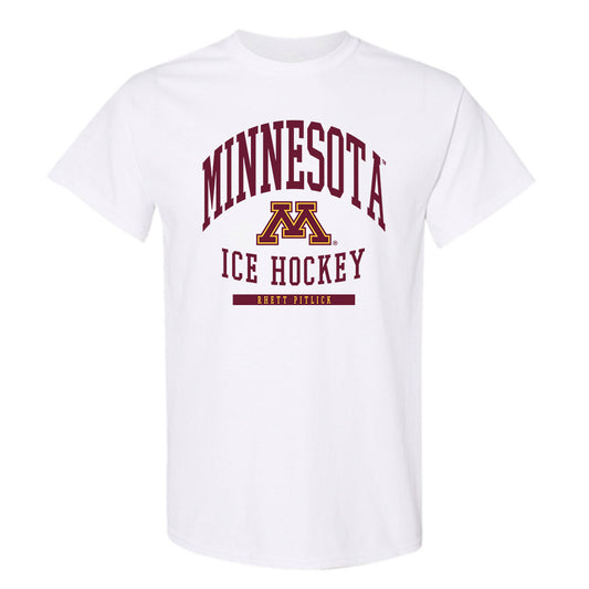 Minnesota - NCAA Men's Ice Hockey : Rhett Pitlick - Classic Fashion Shersey T-Shirt