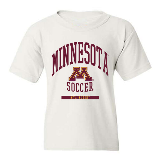 Minnesota - NCAA Women's Soccer : Mya Nugent - Classic Fashion Shersey Youth T-Shirt-0