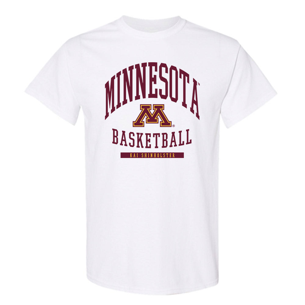 Minnesota - NCAA Men's Basketball : Kai Shinholster - Classic Fashion Shersey T-Shirt-0