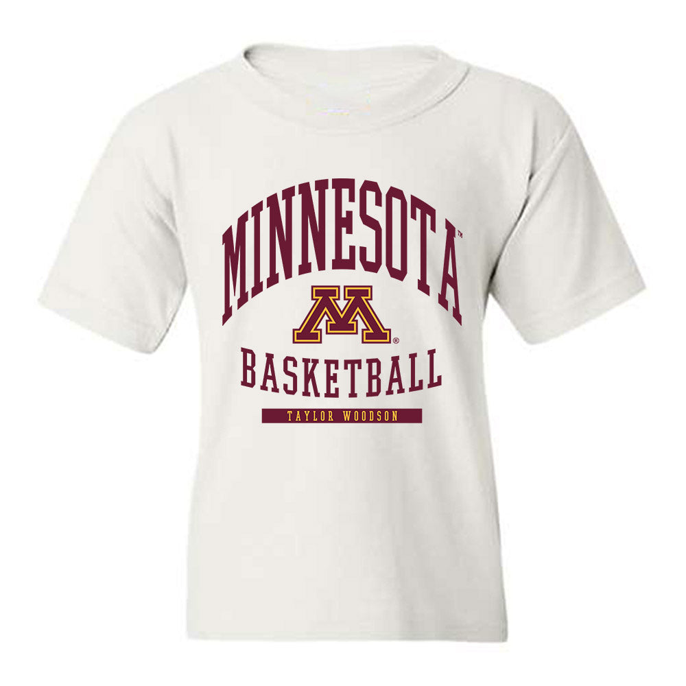 Minnesota - NCAA Women's Basketball : Taylor Woodson - Classic Fashion Shersey Youth T-Shirt-0