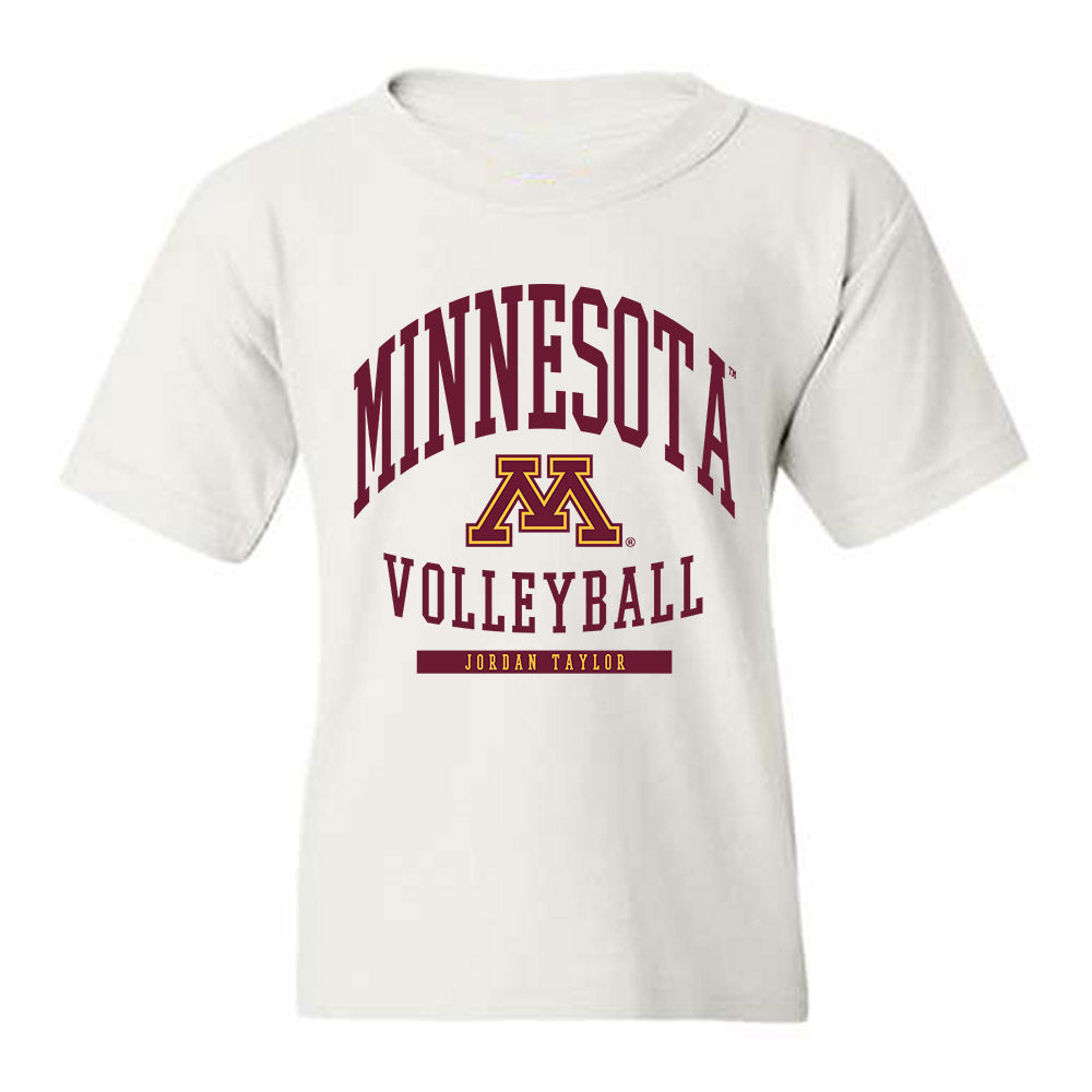 Minnesota - NCAA Women's Volleyball : Jordan Taylor - Classic Fashion Shersey Youth T-Shirt-0