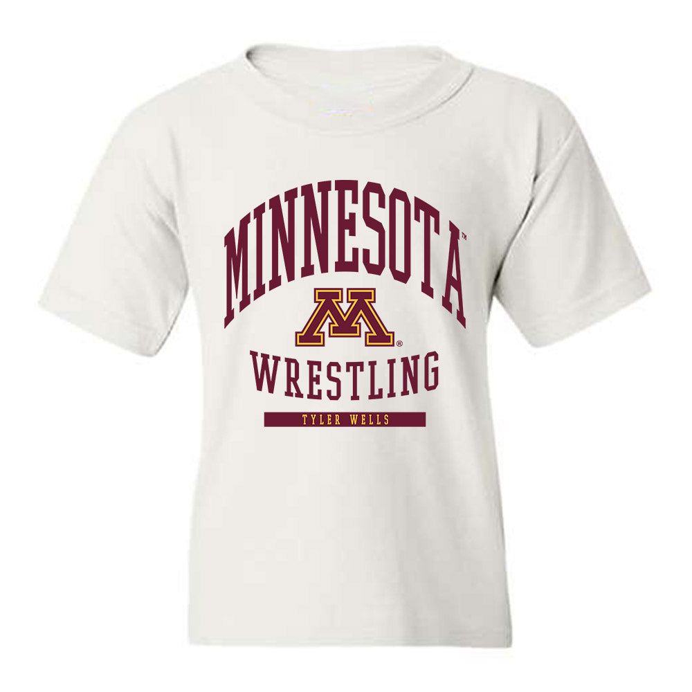 Minnesota - NCAA Wrestling : Tyler Wells - Classic Fashion Shersey Youth T-Shirt-0