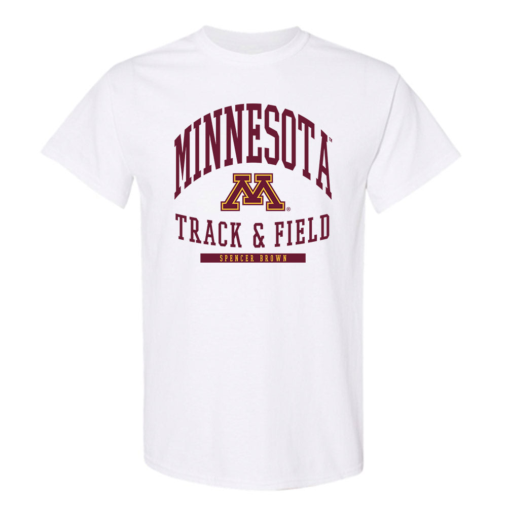 Minnesota - NCAA Men's Track & Field : Spencer Brown - Classic Fashion Shersey T-Shirt-0