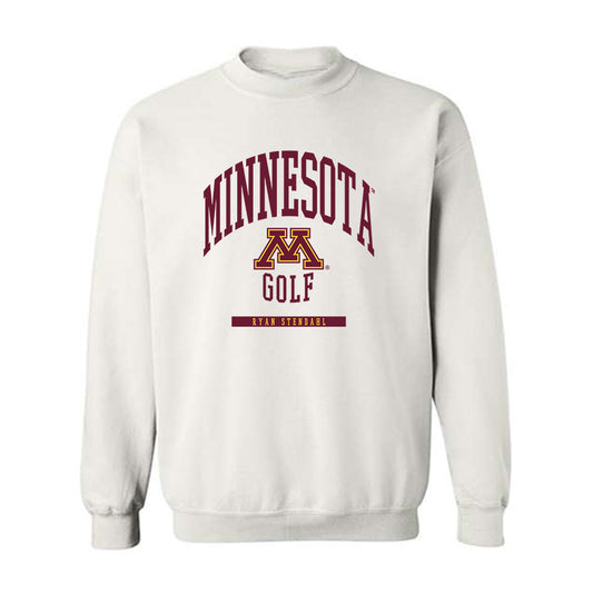 Minnesota - NCAA Men's Golf : Ryan Stendahl - Classic Fashion Shersey Crewneck Sweatshirt-0