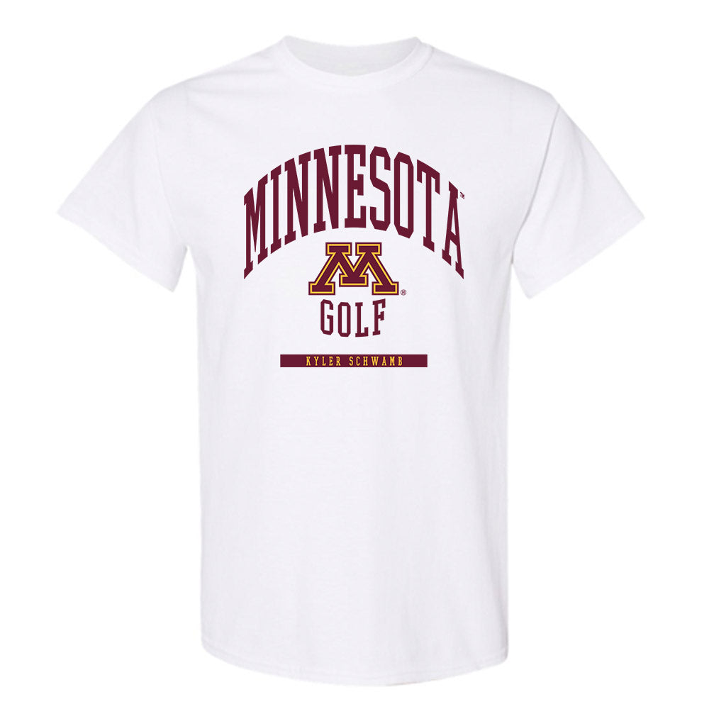 Minnesota - NCAA Men's Golf : Kyler Schwamb - Classic Fashion Shersey T-Shirt-0