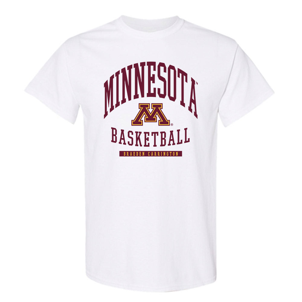 Minnesota - NCAA Men's Basketball : Braeden Carrington - Classic Fashion Shersey T-Shirt