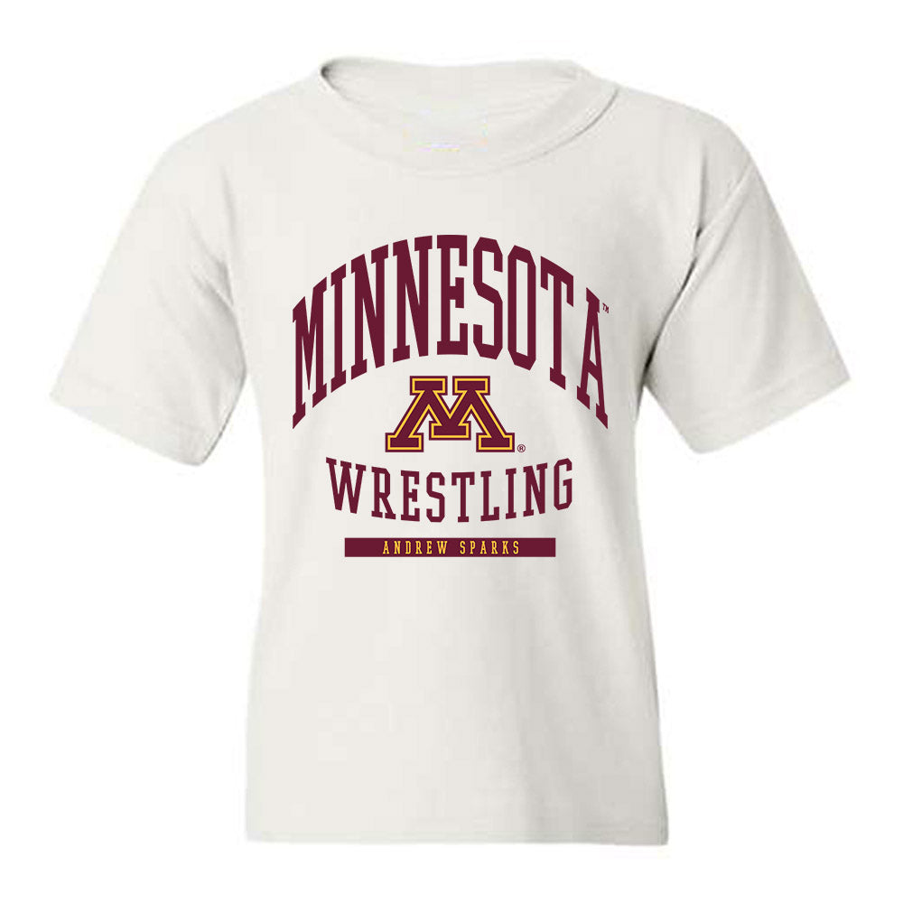 Minnesota - NCAA Wrestling : Andrew Sparks - Classic Fashion Shersey Youth T-Shirt-0