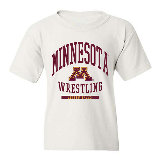 Minnesota - NCAA Wrestling : Andrew Sparks - Classic Fashion Shersey Youth T-Shirt-0