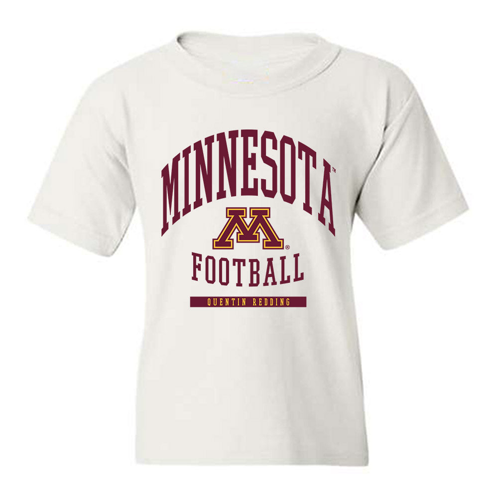 Minnesota - NCAA Football : Quentin Redding - Classic Fashion Shersey Youth T-Shirt-0