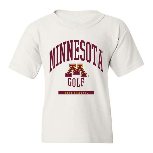 Minnesota - NCAA Men's Golf : Ryan Stendahl - Classic Fashion Shersey Youth T-Shirt-0