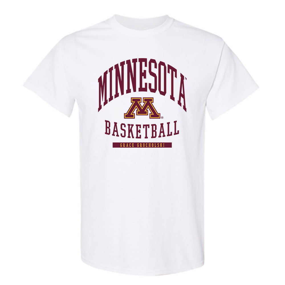 Minnesota - NCAA Women's Basketball : Grace Grocholski - Classic Fashion Shersey T-Shirt-0