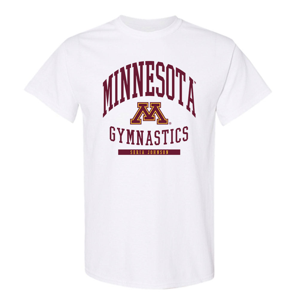 Minnesota - NCAA Women's Gymnastics : Seria Johnson - Classic Fashion Shersey T-Shirt-0