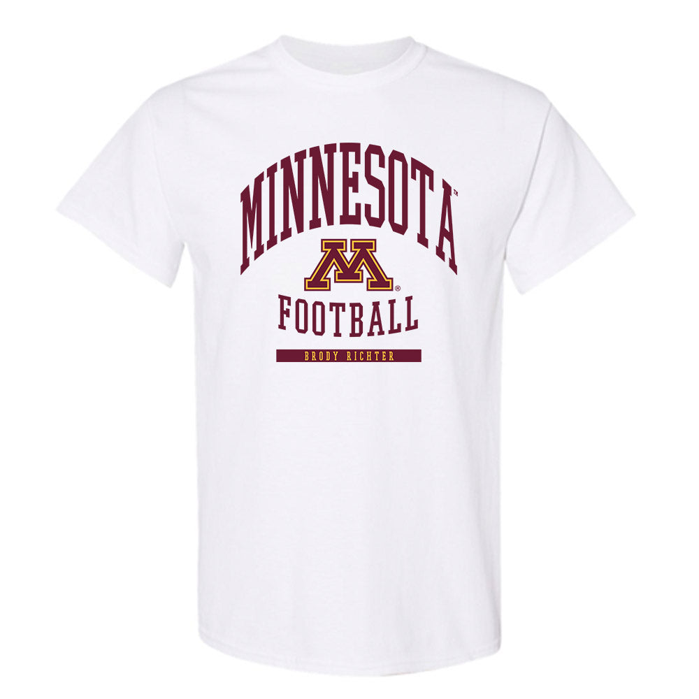 Minnesota - NCAA Football : Brody Richter - Classic Fashion Shersey T-Shirt-0
